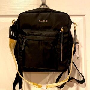 BNWT HAUTE HIPPIE Black Viral On the Go Backpack